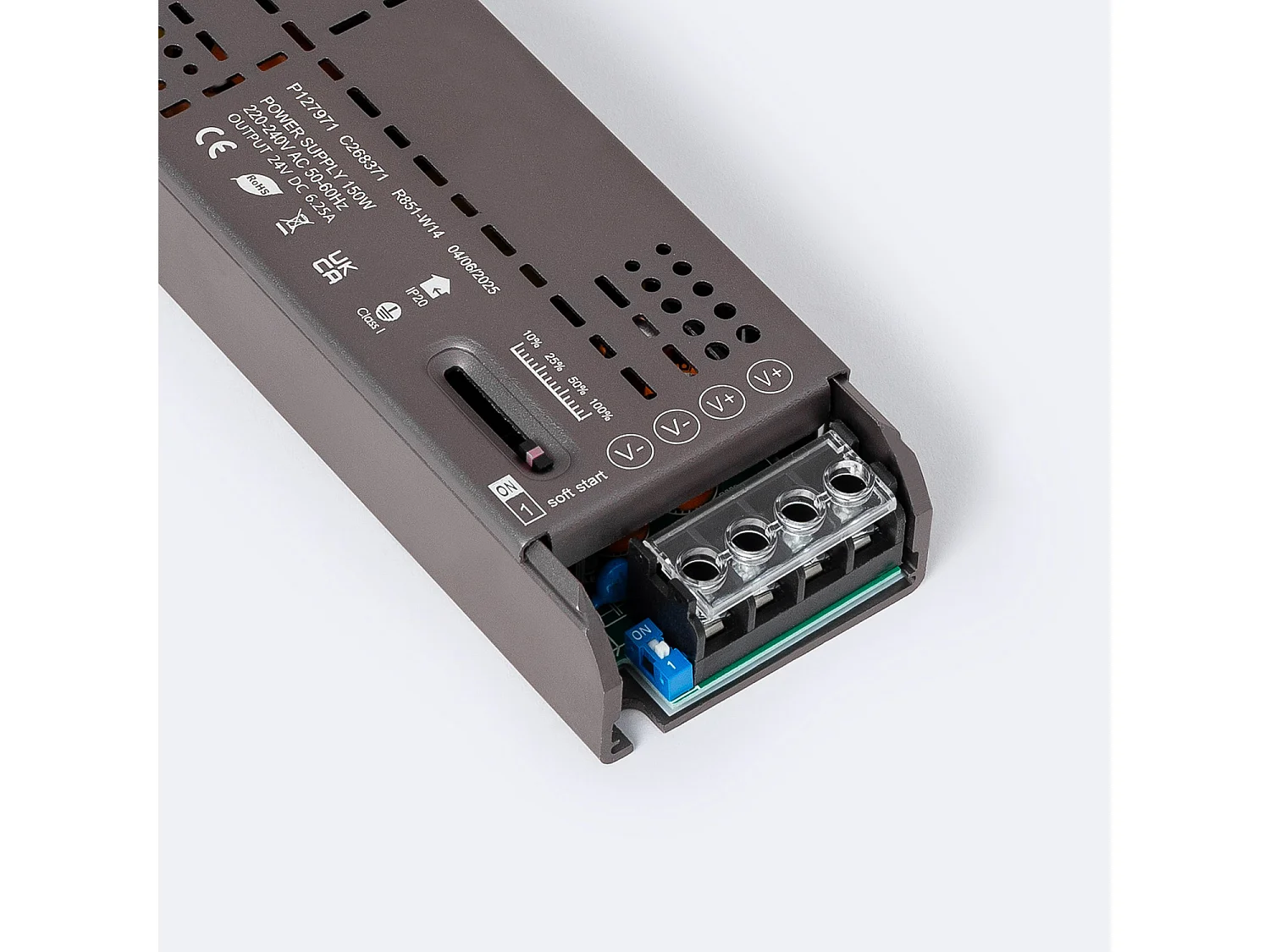 Trasformatore Slim Regolabile in Intensità Fade PRO 24 V DC 150 W
