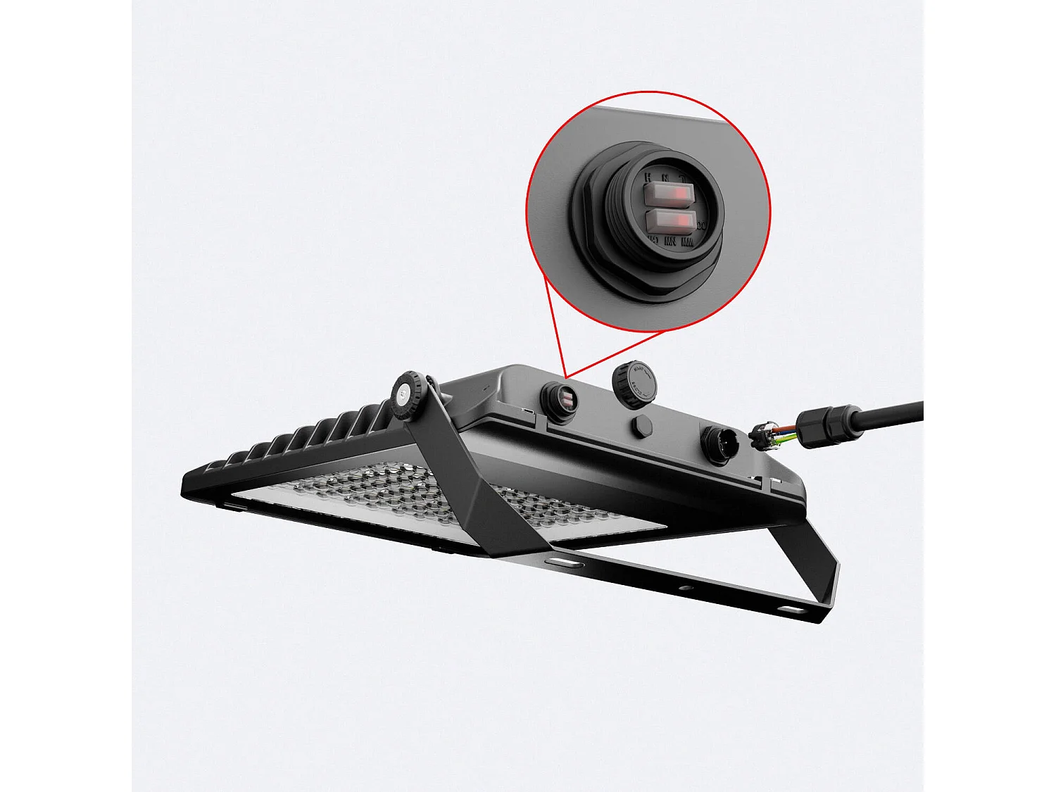 Foco Proyector LED 50W Elite CCT Seleccionable 160 lm/W IP65 3000K - 4000K - 6500K 120º CCT