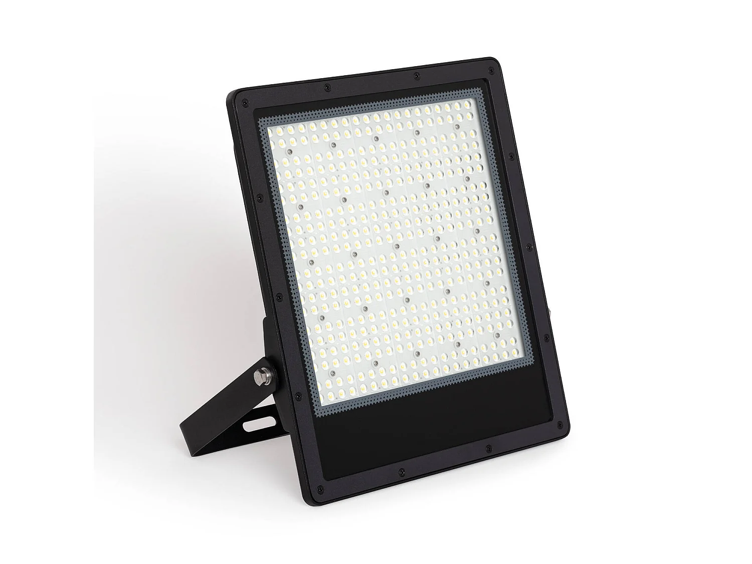 Foco Proyector LED 200W 170 lm/W IP65 ELEGANCE Slim PRO Negro 3000K Blanco Cálido Asimétrica 30ºx90º