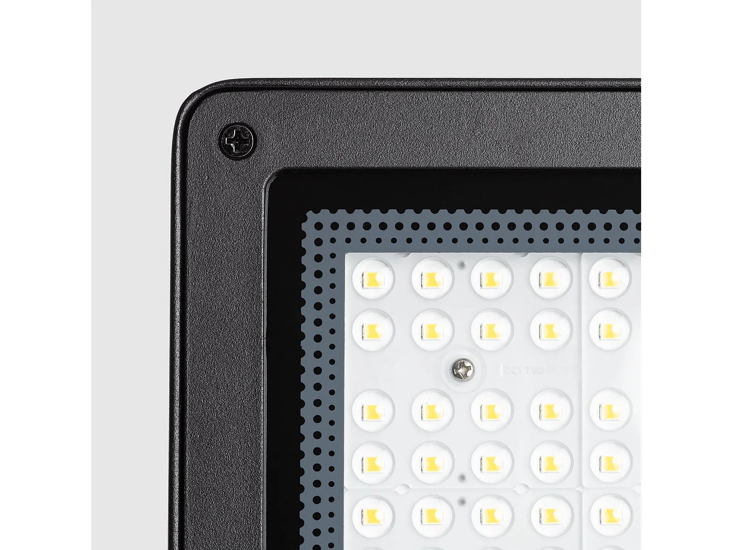Foco Proyector LED 150W 170 lm/W IP65 ELEGANCE Slim PRO Negro 3000K Blanco Cálido Asimétrica 30ºx90º