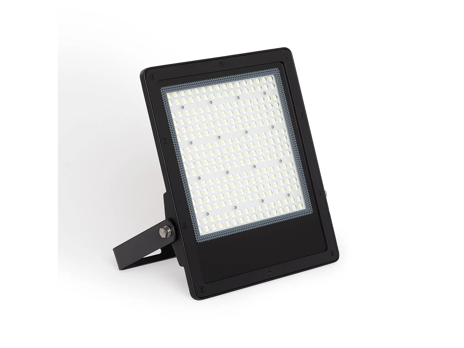 Foco Proyector LED 150W 170 lm/W IP65 ELEGANCE Slim PRO Negro 3000K Blanco Cálido Asimétrica 30ºx90º