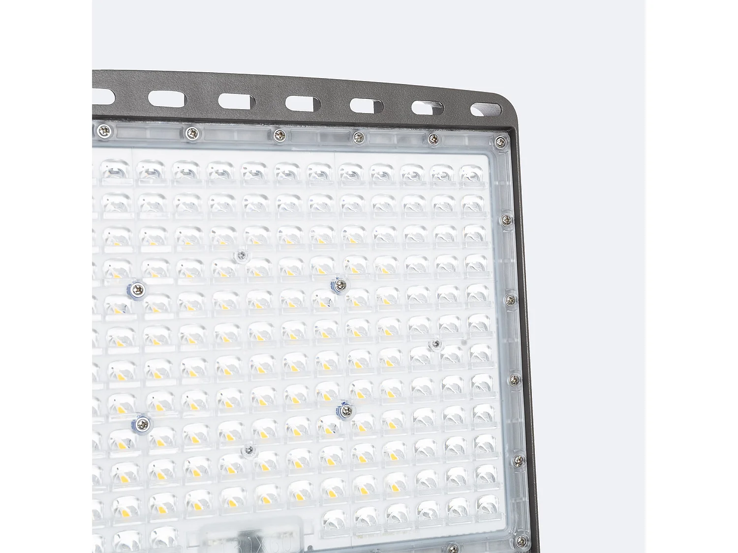 Foco Proyector LED dos Módulos Premium 160 lm/W IP66 Regulable 0-10V Pyros II 5000K Type 3 S1 130x60 Blanco Frío 400 W