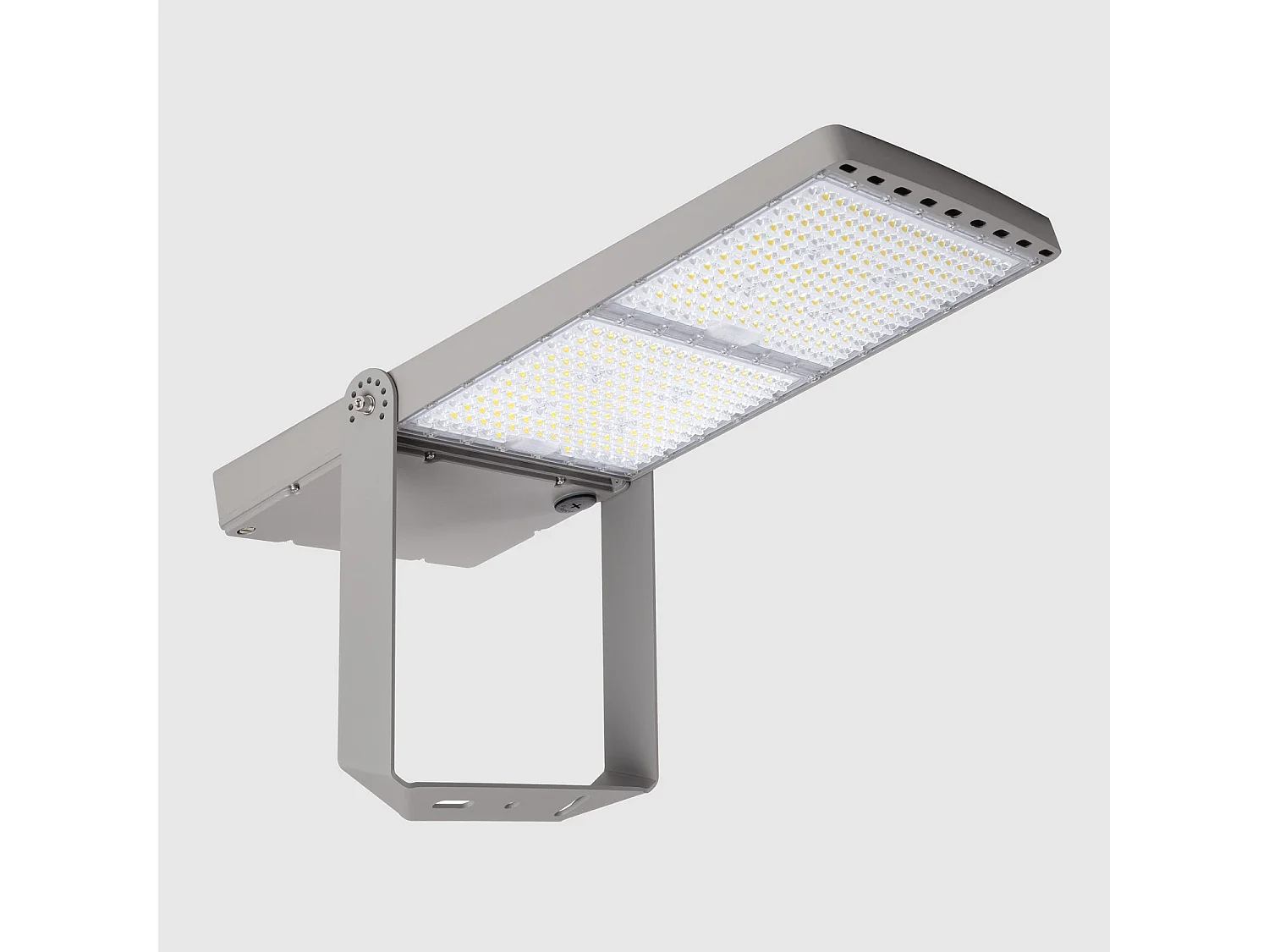 Foco Proyector LED dos Módulos Premium 160 lm/W IP66 Regulable 0-10V Pyros II 5000K Type 3 S1 130x60 Blanco Frío 400 W