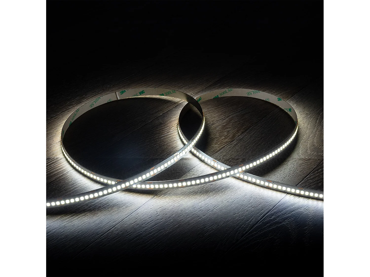 Ruban LED 24V SMD 238 LED/m Bobine 10m Longue Distance 14W/m 1800lm/m Largeur 10mm Coupe 3 cm IP20 6500K Blanc froid