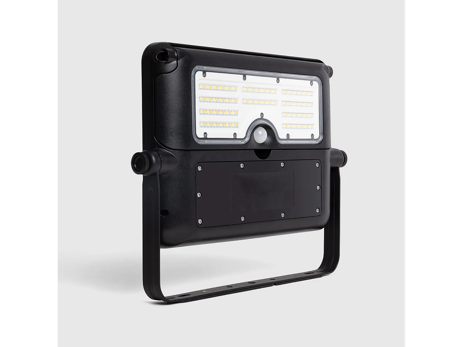 Foco Proyector LED 3CCT Solar IP65 con Sensor de Movimiento PIR y Crepuscular 12 W