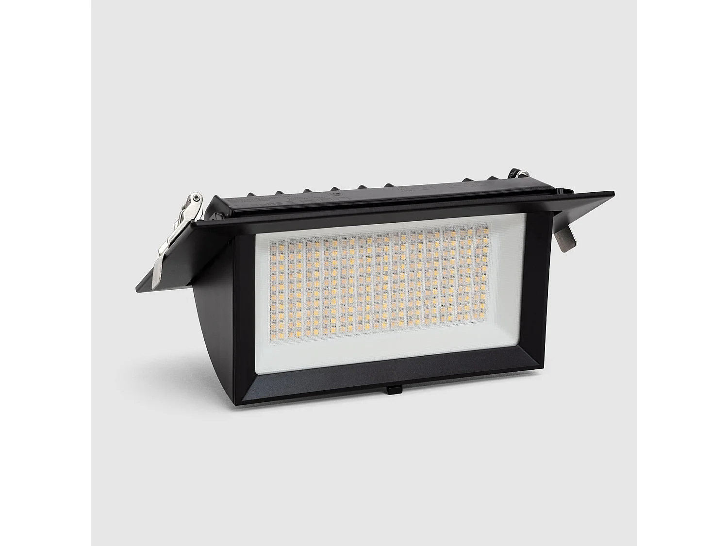 Downlight Orientable Rectangulaire LED  Noir  4000K Blanc neutre 60 W