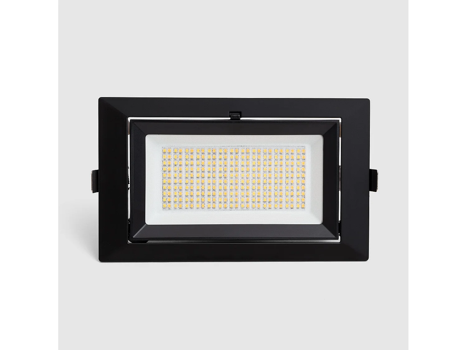 Downlight Orientable Rectangulaire LED  Noir  4000K Blanc neutre 60 W