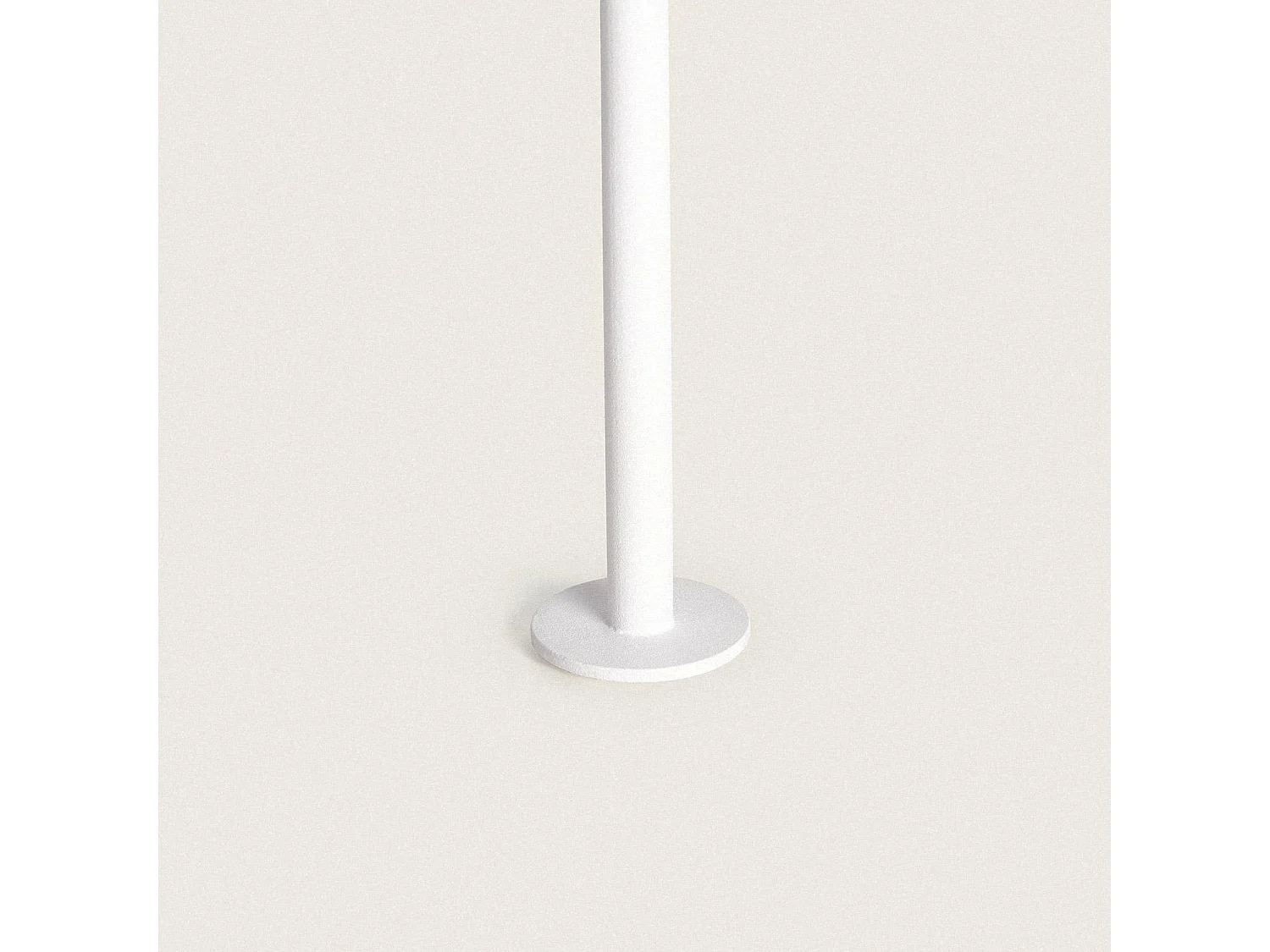 Baliza LED 3W para Exterior Batería USB Recargable Aluminio con Pincho 80cm Anisa Blanco