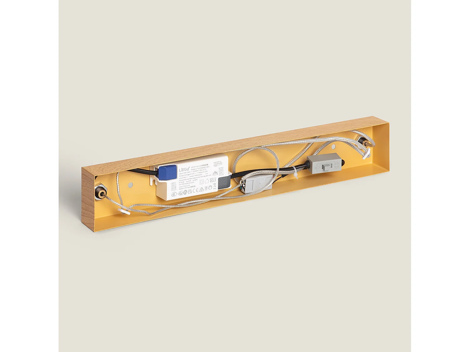Barre Linéaire LED 120cm 30W CCT Sélectionnable Wanda No Flicker Naturel Sélectionnable (chaud-neutre-froid) 2800K - 3800K - 5000K