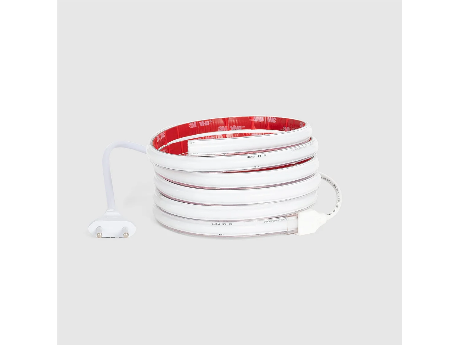 Ruban LED RGB 220V WCOB 420 LED/m 15W/m SILICONE FLEX Largeur 12 mm IP65 Coupe 50cm sur Mesure Télécommande IR 5 m