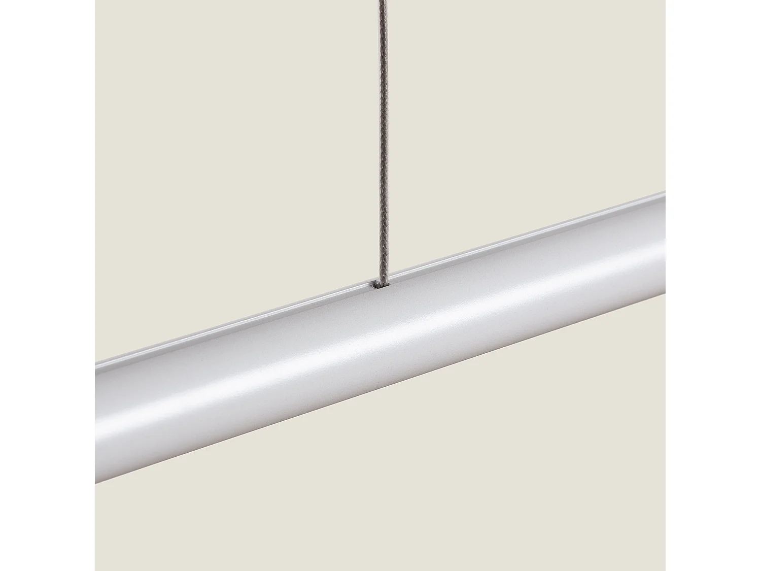 Suspension Linéaire LED 30W Aluminium CCT Sélectionnable Denzel No Flicker Blanc Sélectionnable (chaud-neutre-froid) 2800K - 3800K - 5000K