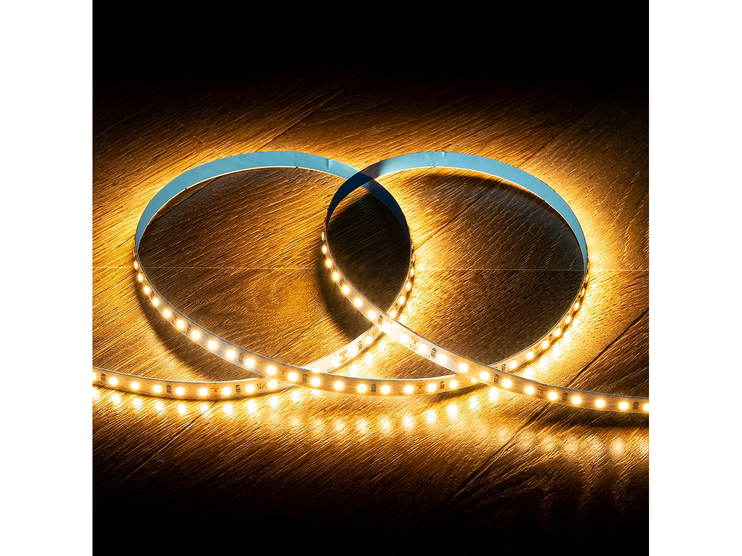 Ruban LED 24V SMD 120 LED/m BOBINE 20m 10W/m 1100lm/m Largeur 8mm Coupe 5cm IP20 2700K Blanc chaud