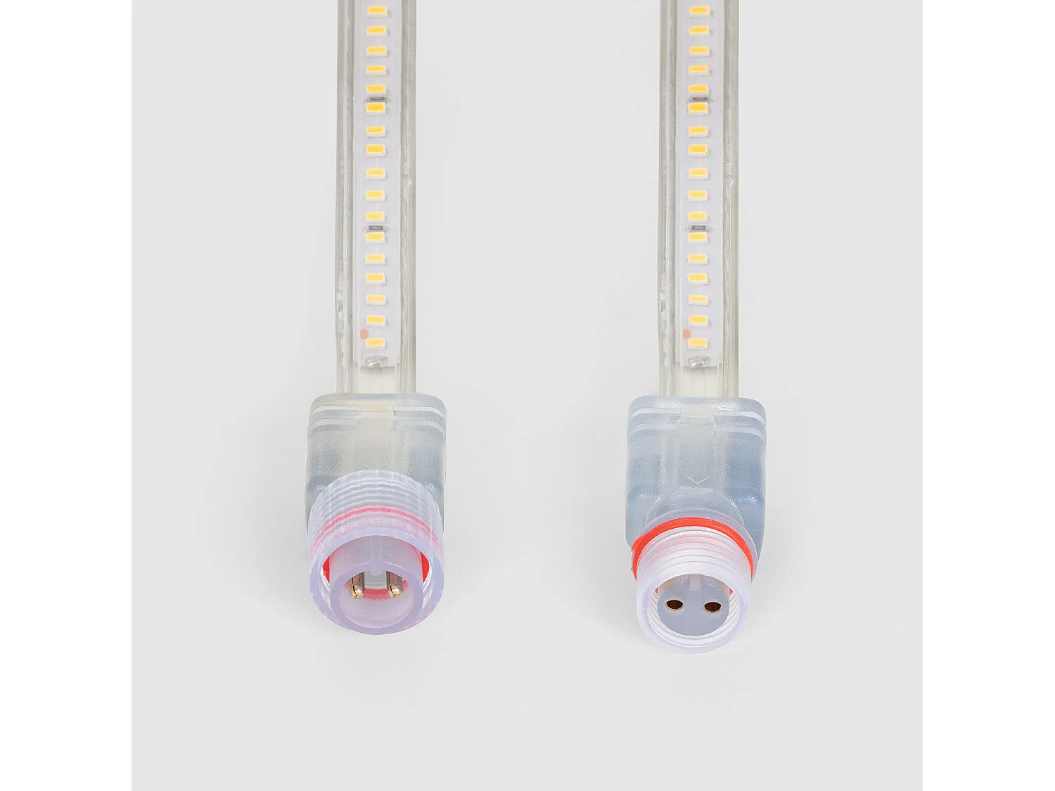 Tira LED 220V con Carrete de 25m 10W/m 1000lm/m IP65 para Obras y Eventos 6000K Blanco Frío 25 m