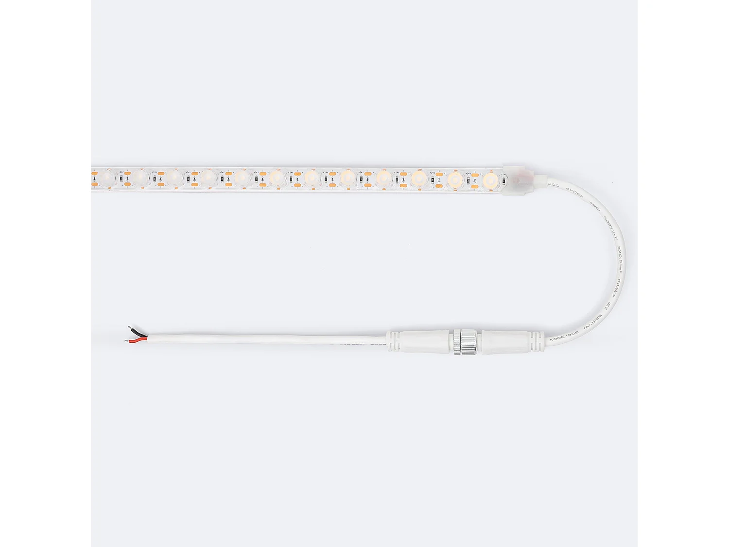 Ruban LED 24V WALL WASHER 30º 48 LED/m 5m 17W/m 1360lm/m Largeur 14mm Coupe 2cm IP44 4000K Blanc neutre
