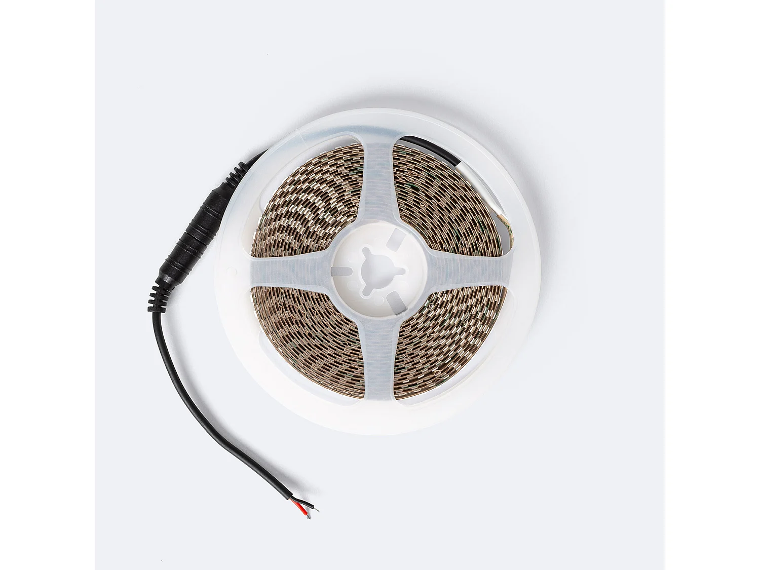 Ruban LED 24V SMD 160 LED/m 5m 15W/m 1650lm/m Largeur 8mm FreeCut IP20 4000K Blanc neutre