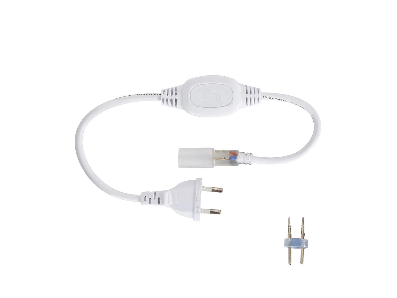 Ruban LED Néon Dimmable 220V Blanc Chaud Circulaire 360 9W/m Coupe 100cm IP67 Sur mesure 25 m
