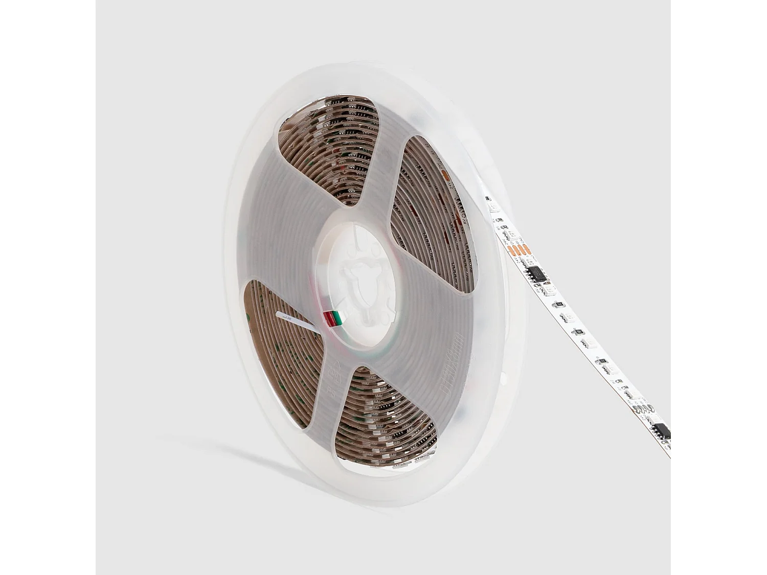 Ruban LED Digital SPI 24V RGBIC SMD 96 LED/m 5m Largeur 8mm Coupe 6 cm IP20 RGBIC