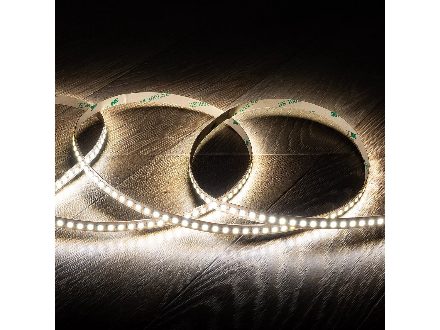 Tira LED 24V SMD 160 LED/m 5m 15W/m 1650lm/m Ancho 8mm FreeCut IP20 6000K Blanco Frío