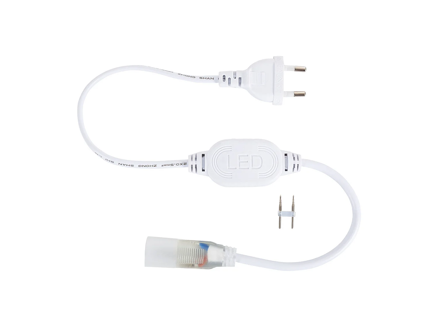 Ruban LED Néon Dimmable 220V Vert Circulaire 360 9W/m Coupe 100cm IP67 Sur mesure 25 m