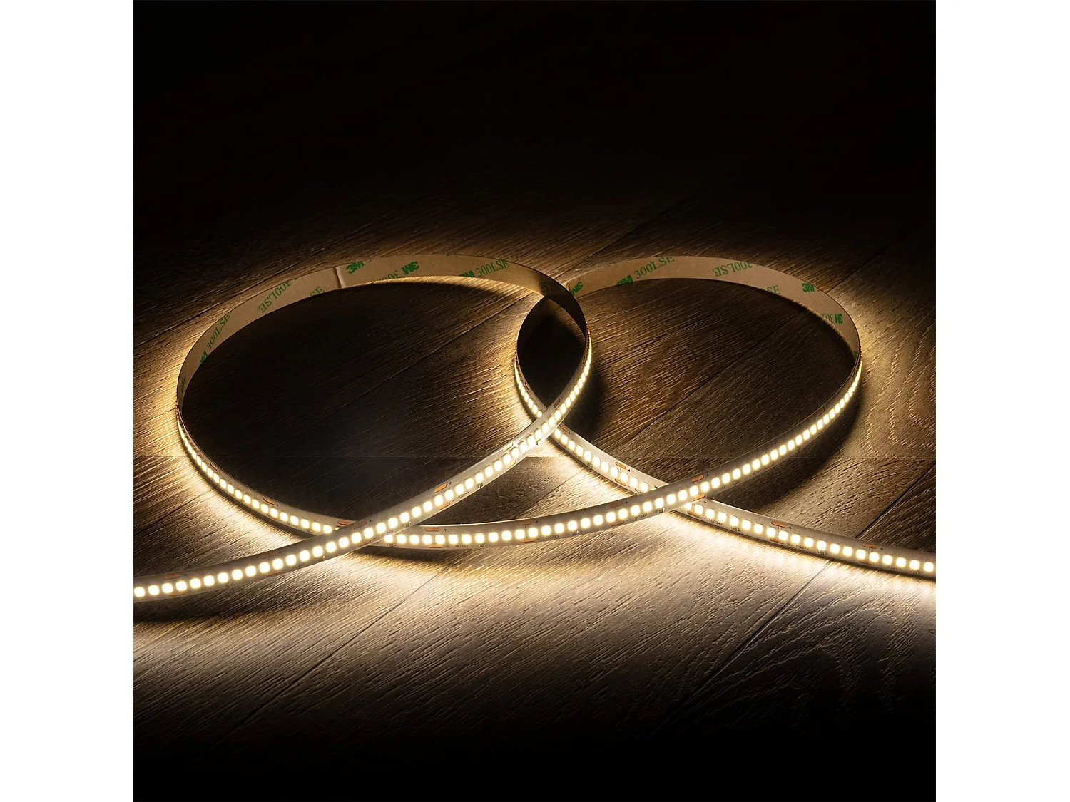 Tira LED 24V SMD 238 LED/m Bobina 10m Larga Distancia 14W/m 1800lm/m Ancho 10mm Corte 3cm IP20 4000K Blanco Neutro
