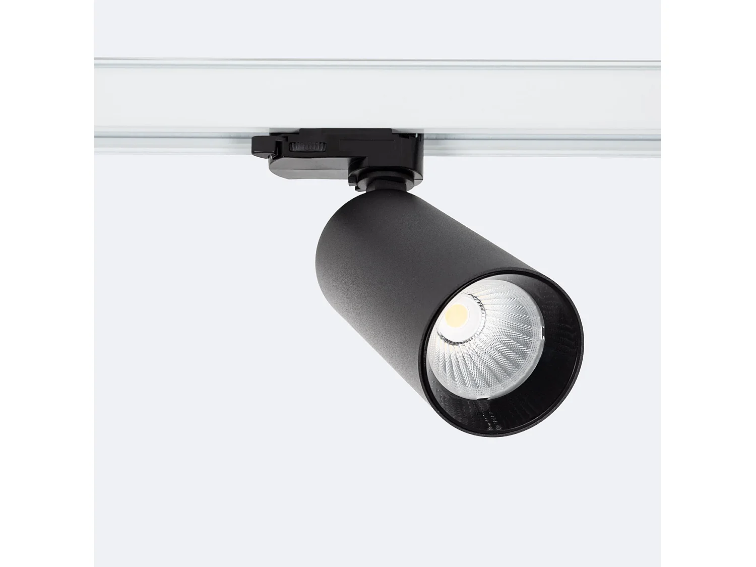 Spot LED sur Rail Triphasé 18W CCT Sélectionnable Misoh 2700K - 4000K - 6000K 38º Noir CCT