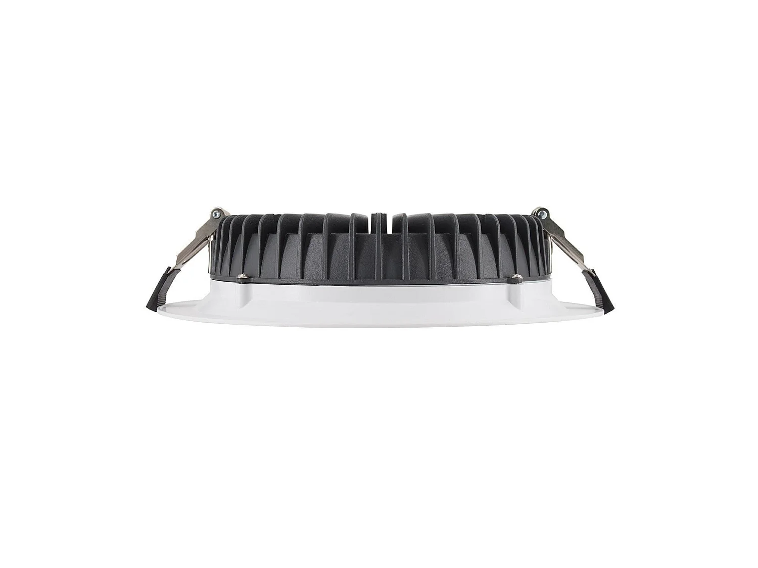 Downlight LED 50W Rond  Aero 130 lm/W Microprismatique  Coupe Ø 200 mm