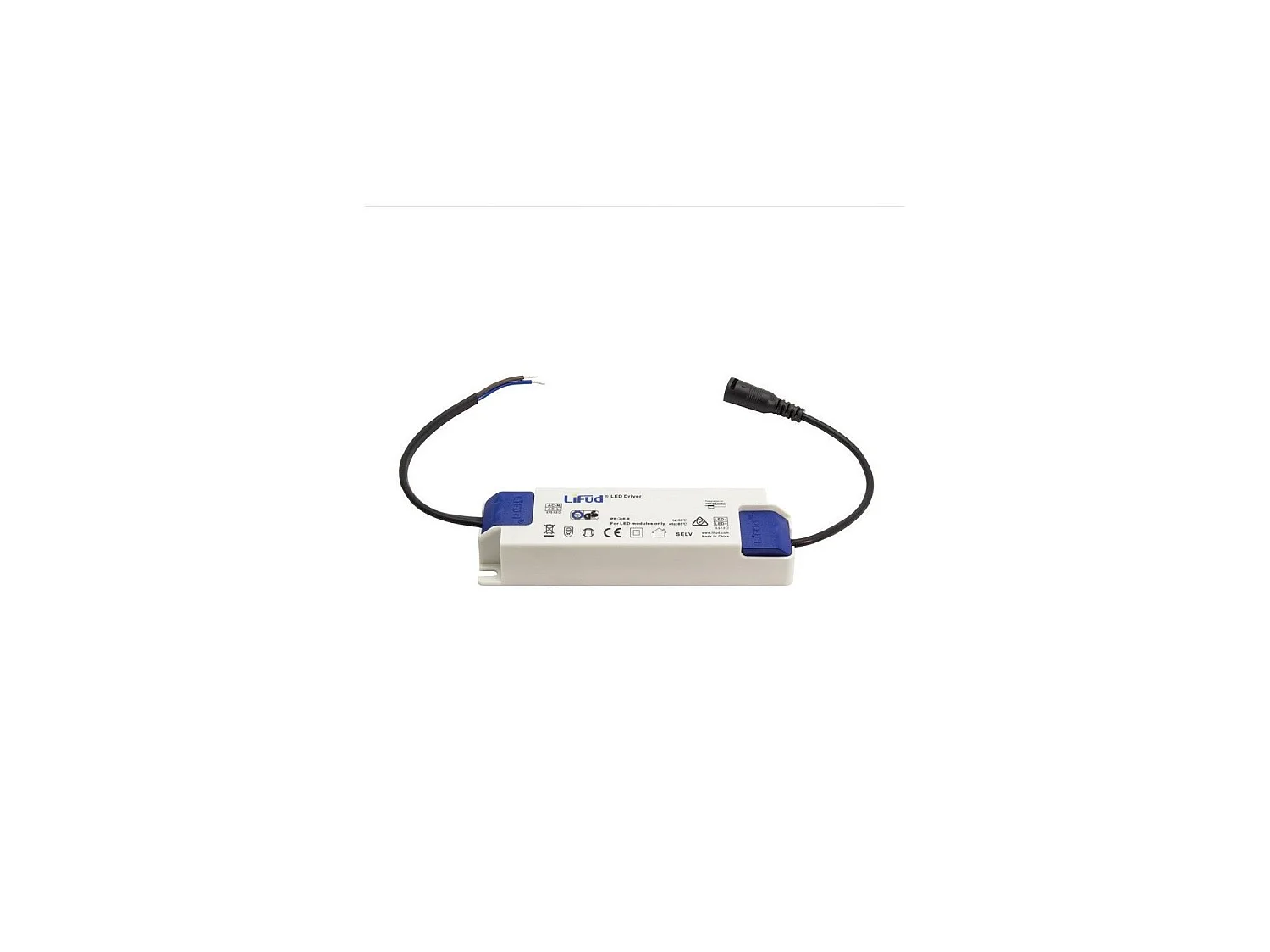 Downlight LED 40W Rond  Aero 130 lm/W Microprismatique  Coupe Ø 200 mm Noir 4000K - 5000K - 6000K Sélectionnable (Neutre-Froid)