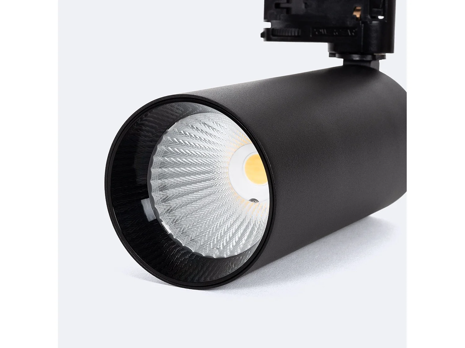 Spot LED sur Rail Triphasé 30W CCT Sélectionnable Misoh 2700K - 4000K - 6000K 38º Noir CCT