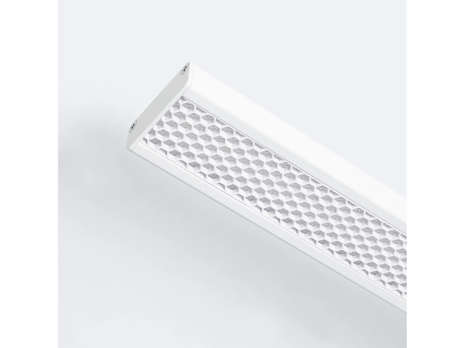 Spot Linéaire LED sur Rail Triphasé 40W 1180mm CCT Selectionnable Davis  Blanc 2700K - 3500K - 4000K