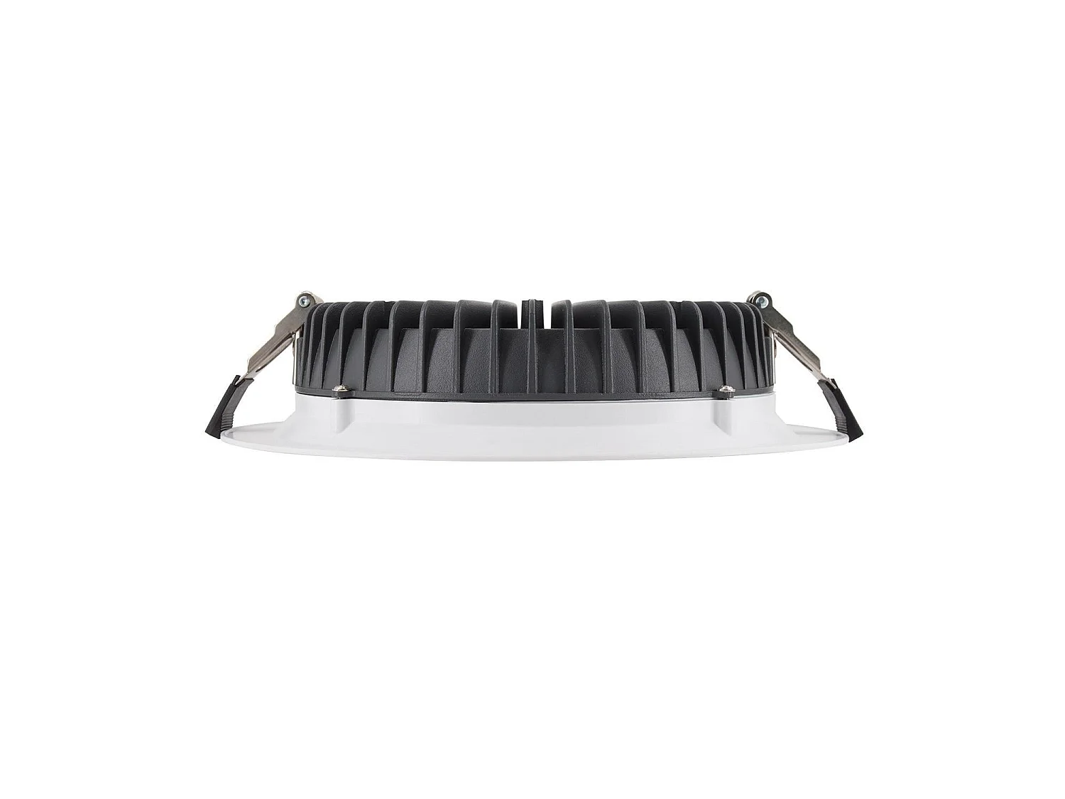 Downlight LED 40W Rond  Aero 130 lm/W Microprismatique  Coupe Ø 200 mm 4000K - 5000K - 6000K Sélectionnable (Neutre-Froid)