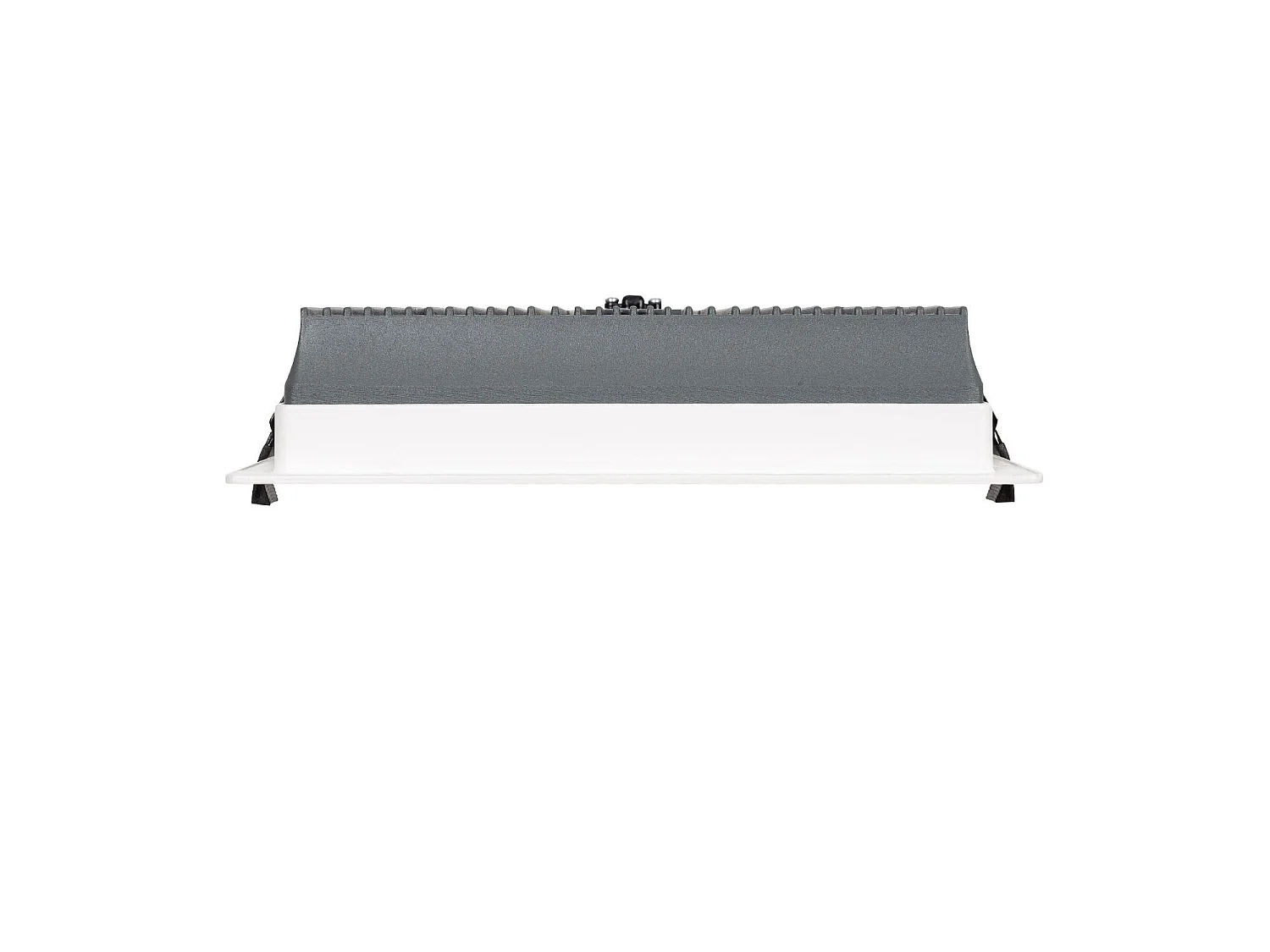 Downlight LED 30W Carré  Aero 130 lm/W Microprismatique  Coupe 210x210 mm 3000K - 4000K - 6000K Sélectionnable (chaud-neutre-froid)