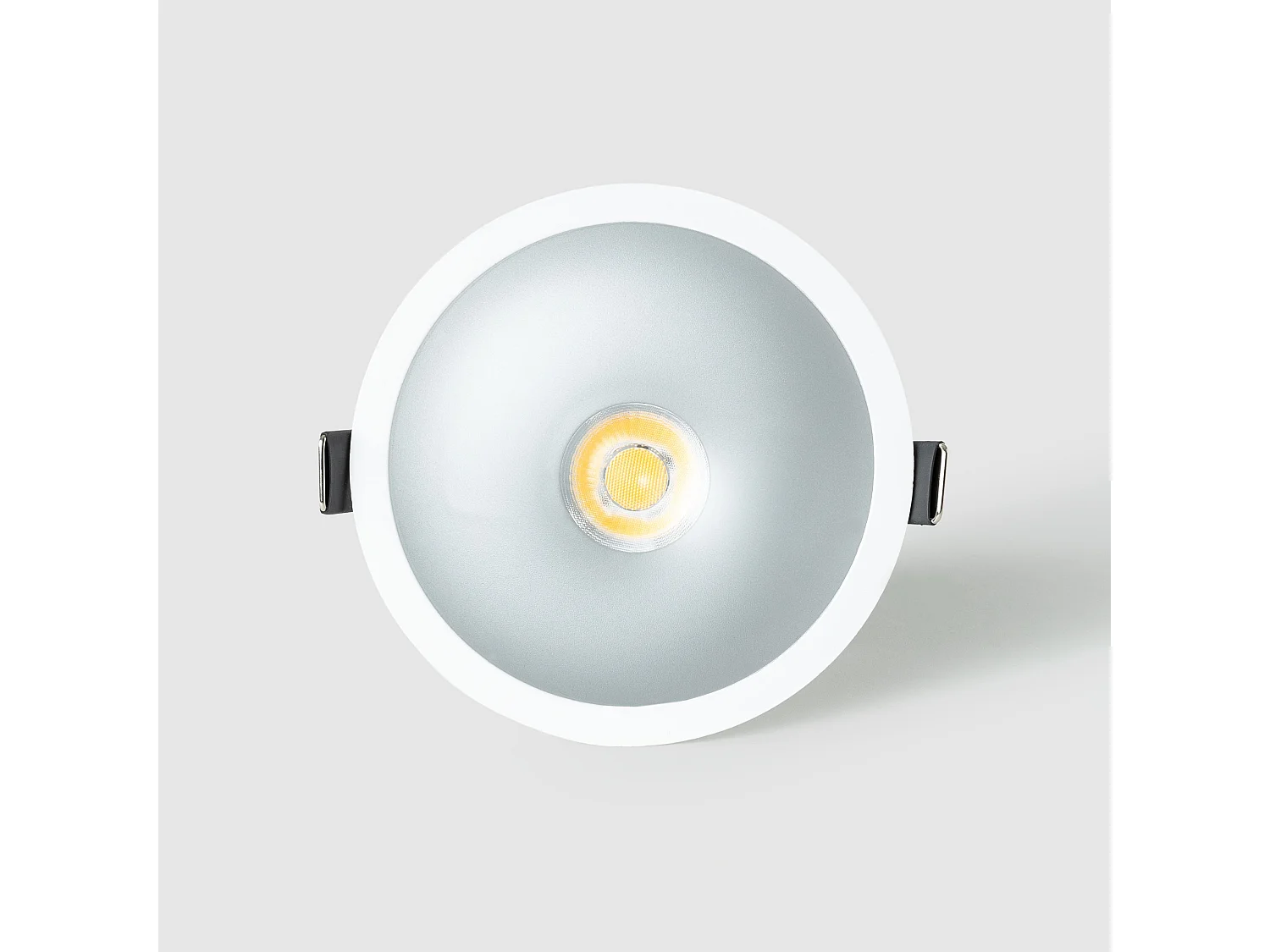 Foco Downlight LED 9W / 12W Cónico Areni Corte Ø 100 mm 4000K Gris Blanco Neutro 9 W