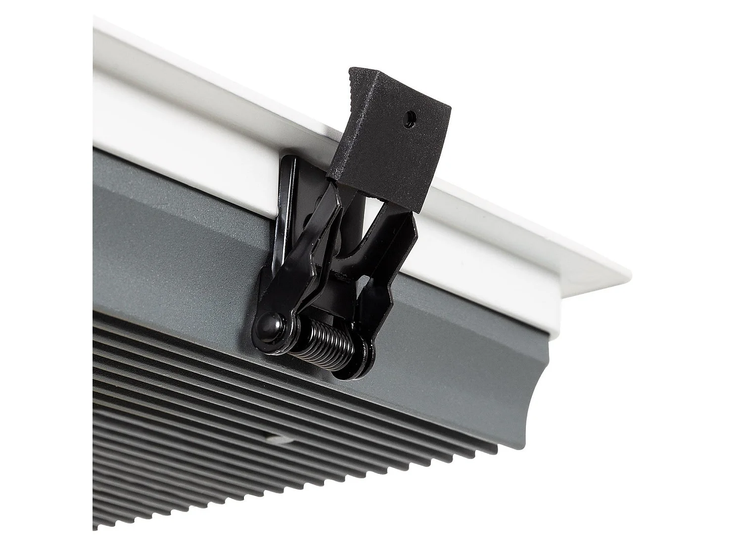 Downlight LED 40W Carré  Aero 130 lm/W Microprismatique  Coupe 210x210 mm 3000K - 4000K - 6000K Sélectionnable (chaud-neutre-froid)