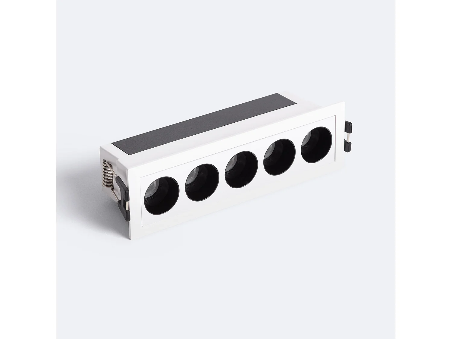 Spot LED Linéaire 7W Encastrable Catyo CRI90 Coupe 140x35 mm 3000K Blanc Blanc chaud