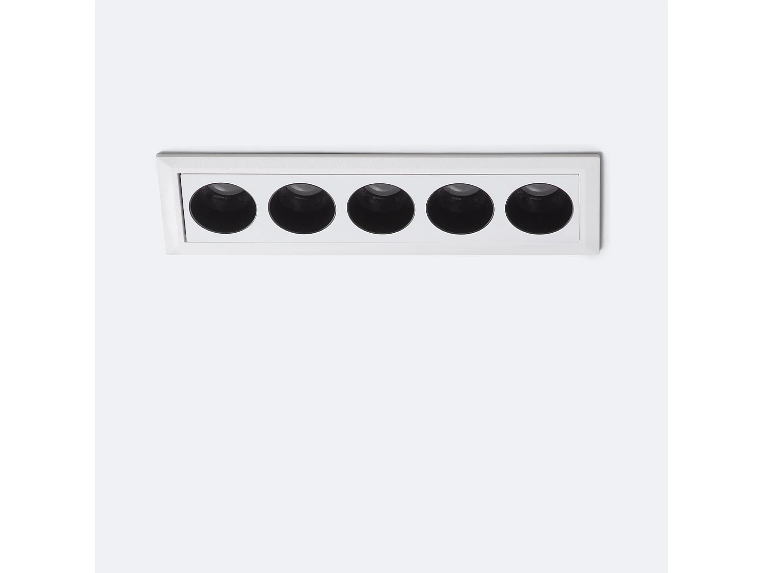 Spot LED Linéaire 7W Encastrable Catyo CRI90 Coupe 140x35 mm 3000K Blanc Blanc chaud