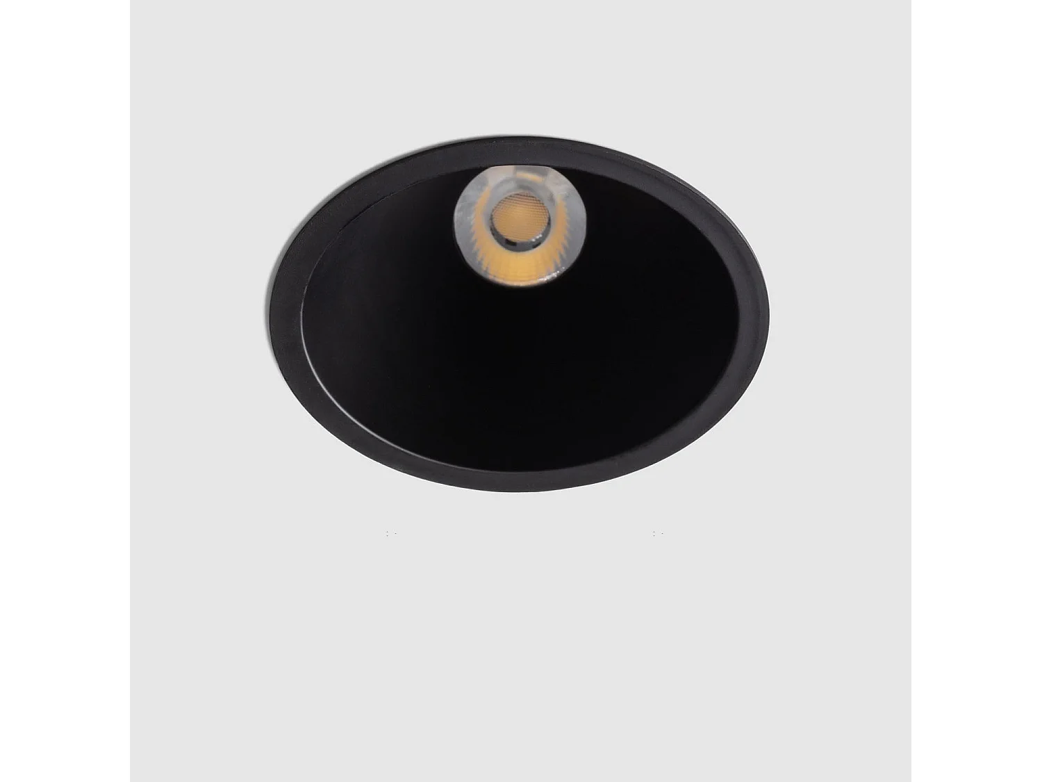 Foco Downlight LED 9W / 12W Cónico inclinación 20º Areni Corte Ø 100 mm 4000K Negro Blanco Neutro 9 W