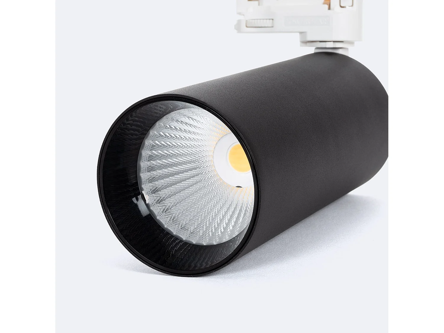 Spot LED sur Rail Triphasé 30W CCT Sélectionnable Misoh 2700K - 4000K - 6000K 38º Blanc / Noir CCT