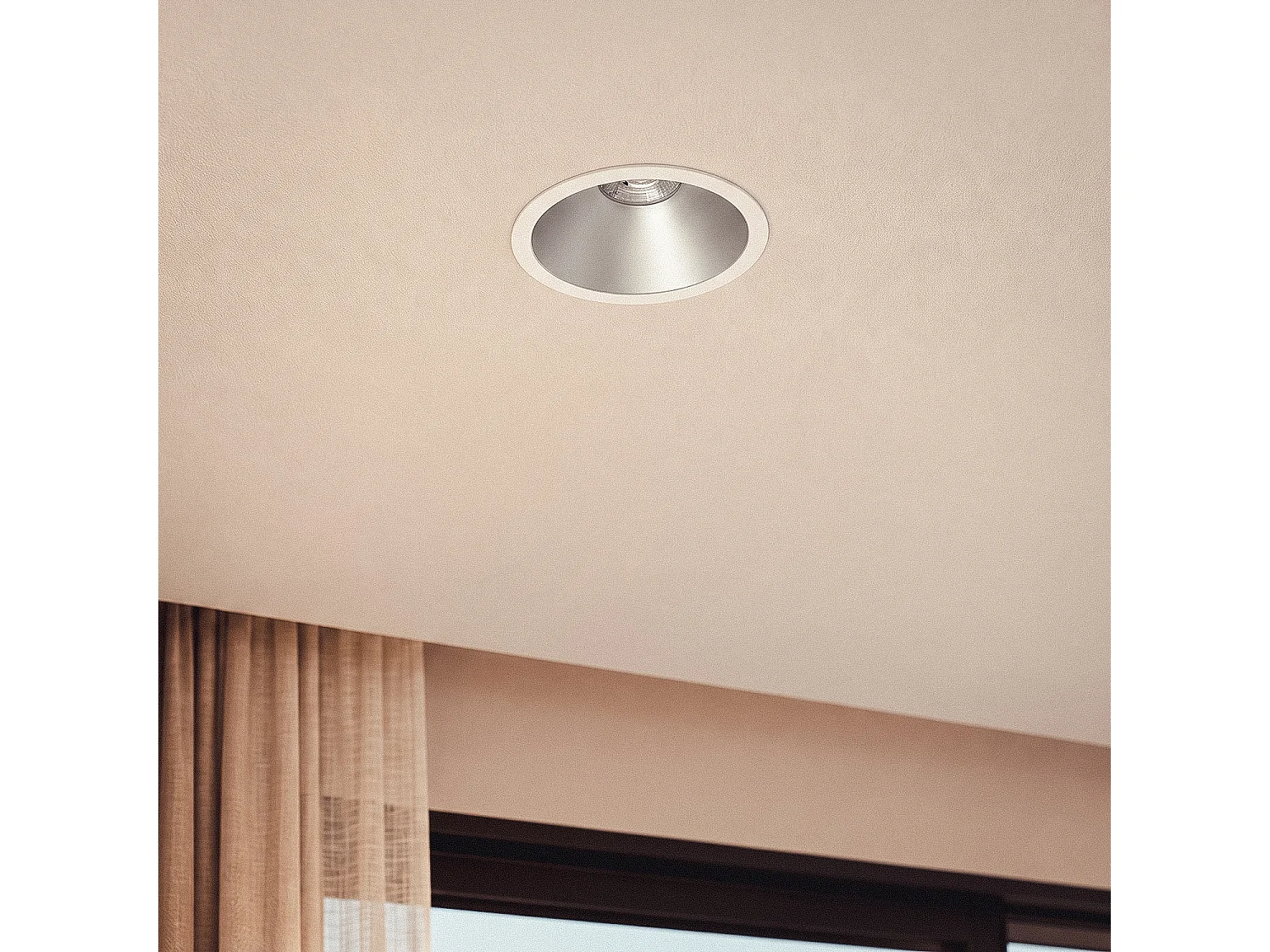 Foco Downlight LED 9W / 12W Cónico Areni Corte Ø 85 mm 2700K Gris Blanco Cálido 9 W