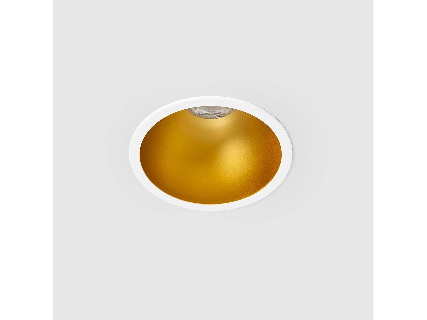 Faretto Downlight LED 5-7W Conico Areni Foro Ø 75 mm | Bianco Caldo 3500K | Oro