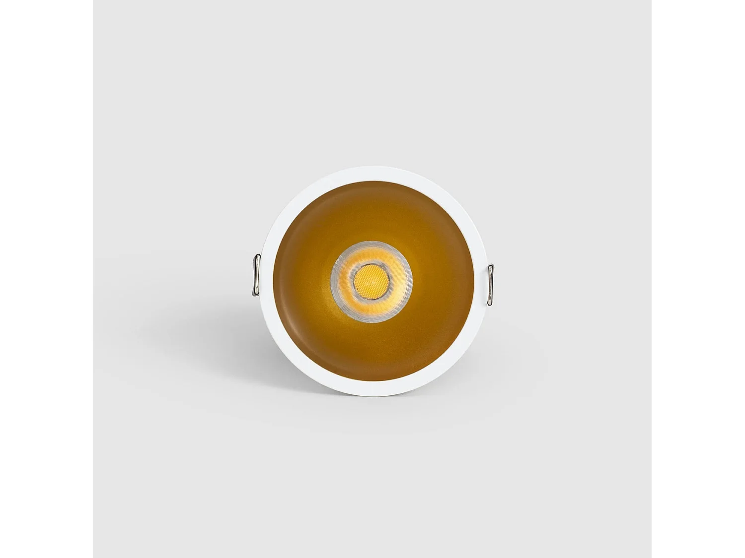 Faretto Downlight LED 5-7W Conico Areni Foro Ø 75 mm | Bianco Caldo 3500K | Oro