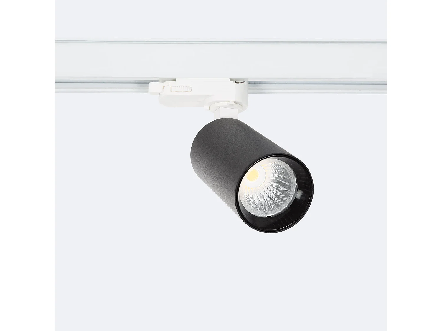 Spot LED sur Rail Triphasé 9W CCT Sélectionnable Misoh 2700K - 4000K - 6000K 38º Noir CCT