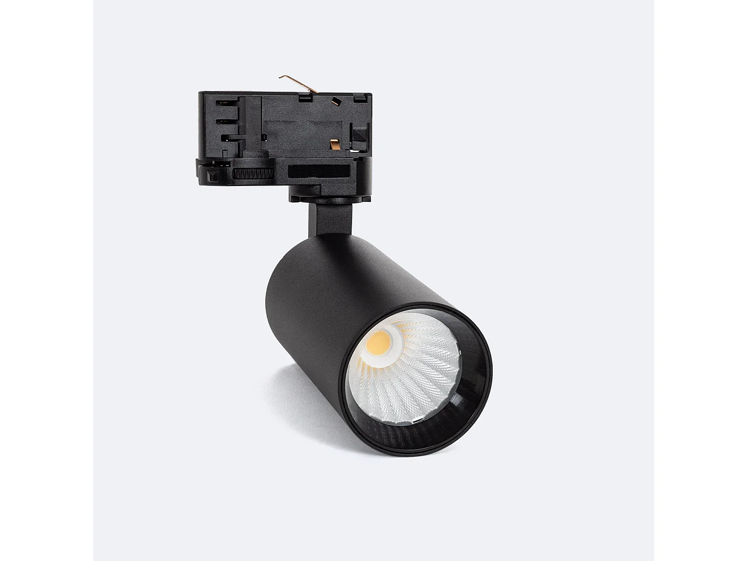 Spot LED sur Rail Triphasé 9W CCT Sélectionnable Misoh 2700K - 4000K - 6000K 38º Noir CCT