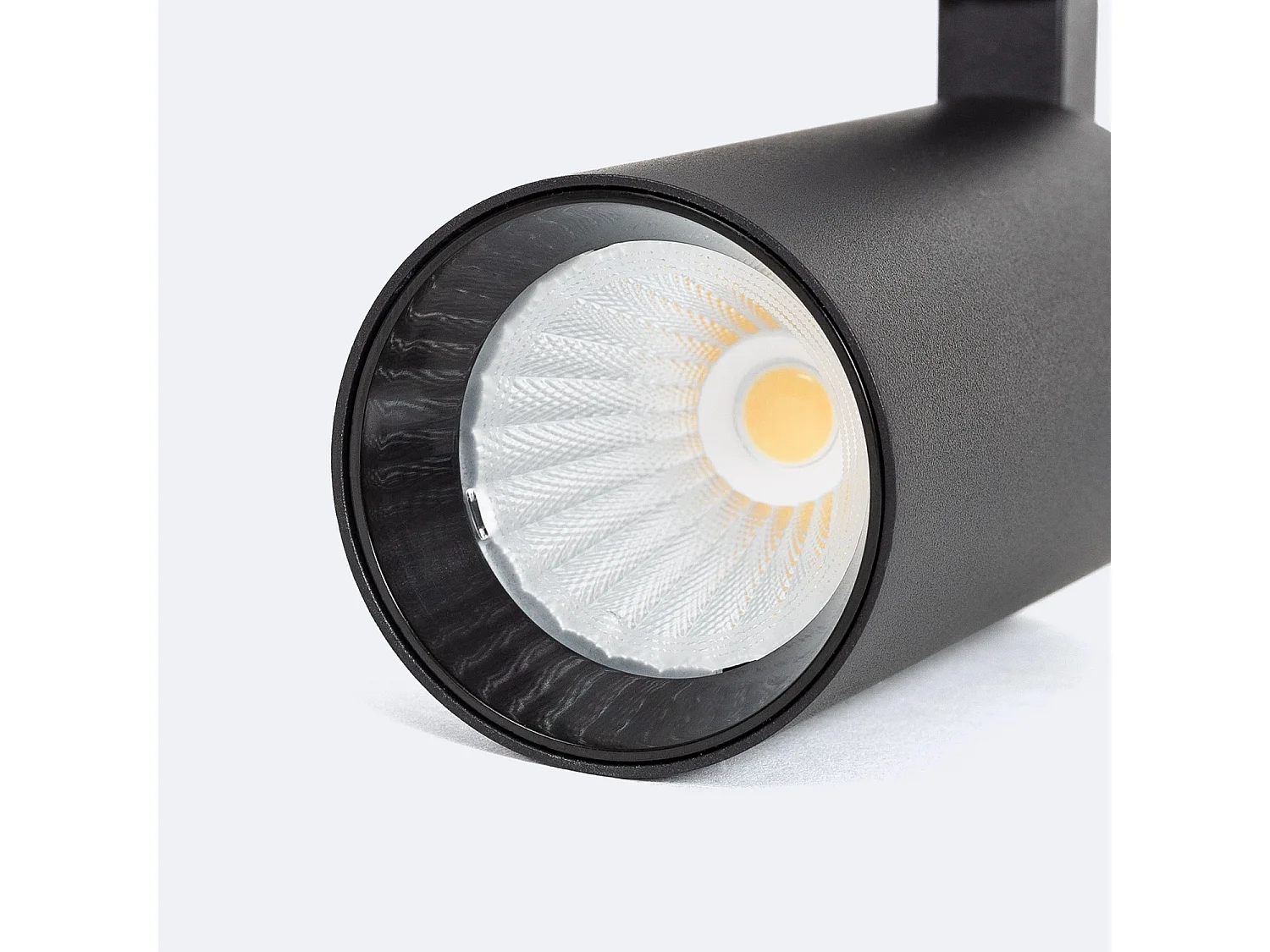 Spot LED sur Rail Triphasé 9W CCT Sélectionnable Misoh 2700K - 4000K - 6000K 38º Noir CCT