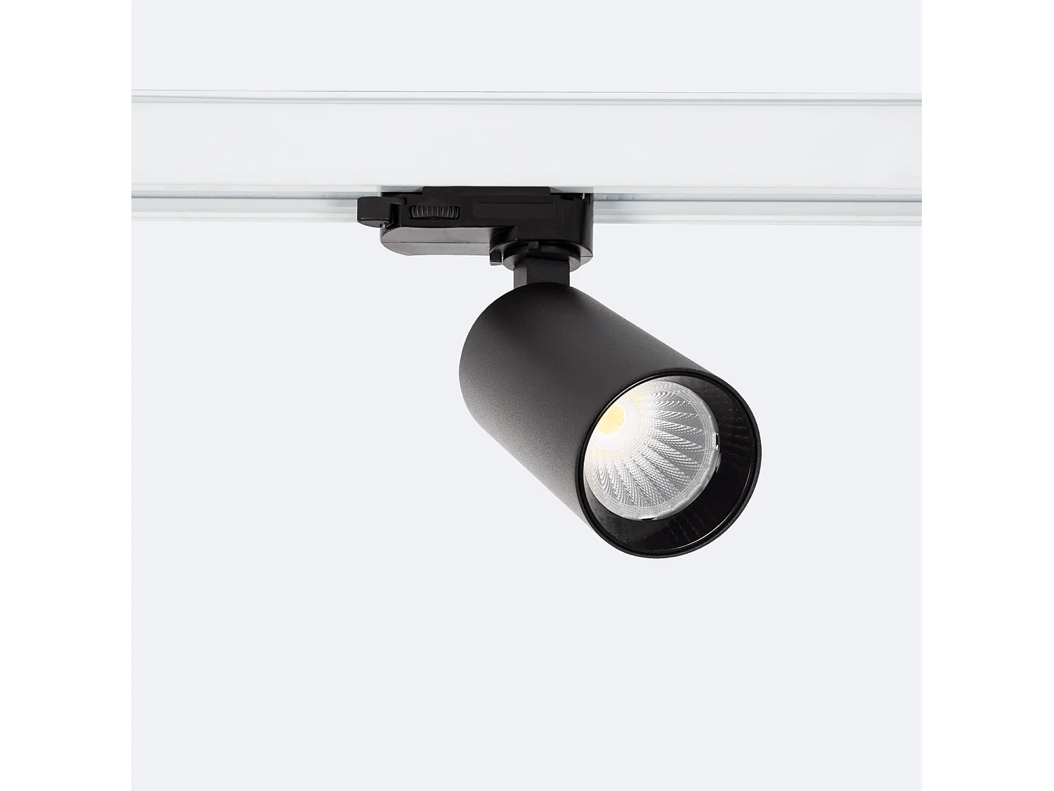 Spot LED sur Rail Triphasé 9W CCT Sélectionnable Misoh 2700K - 4000K - 6000K 38º Noir CCT