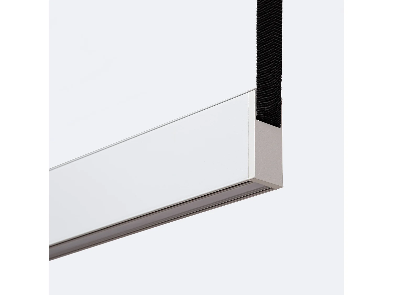Barre Linéaire LED 120cm 30W Suwis avec Rail Magnétique 20mm Noir