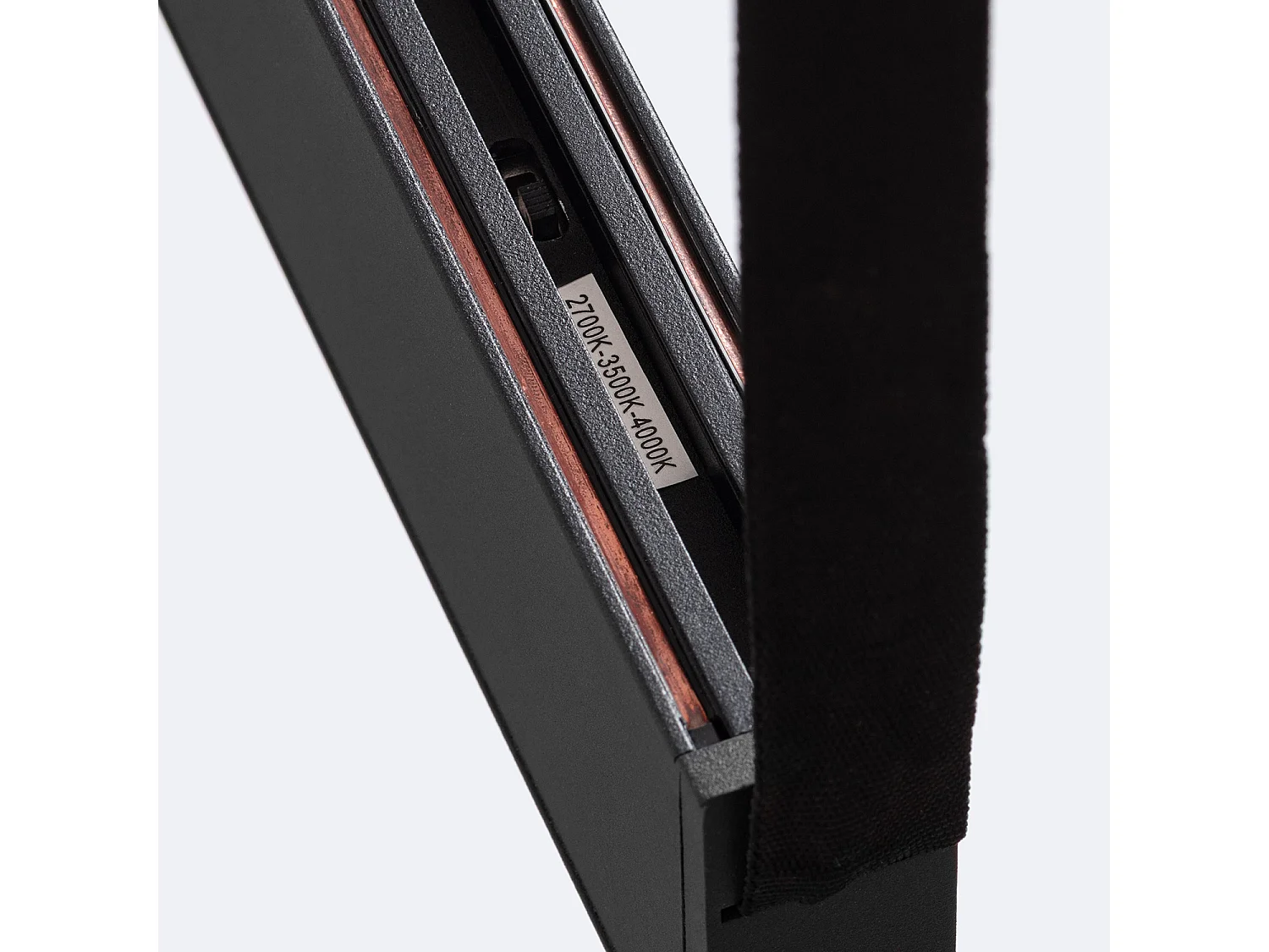 Barre Linéaire LED 120cm 30W Suwis avec Rail Magnétique 20mm Noir