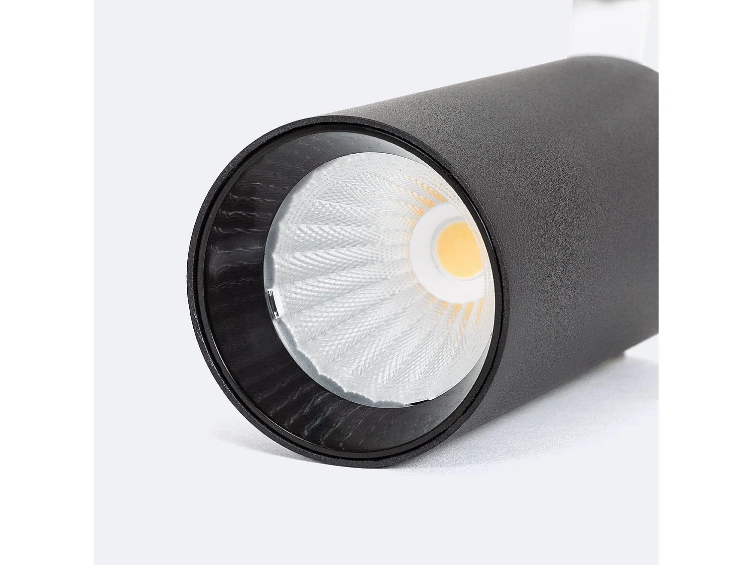 Spot LED sur Rail Triphasé 9W CCT Sélectionnable Misoh 2700K - 4000K - 6000K 38º Blanc / Noir CCT