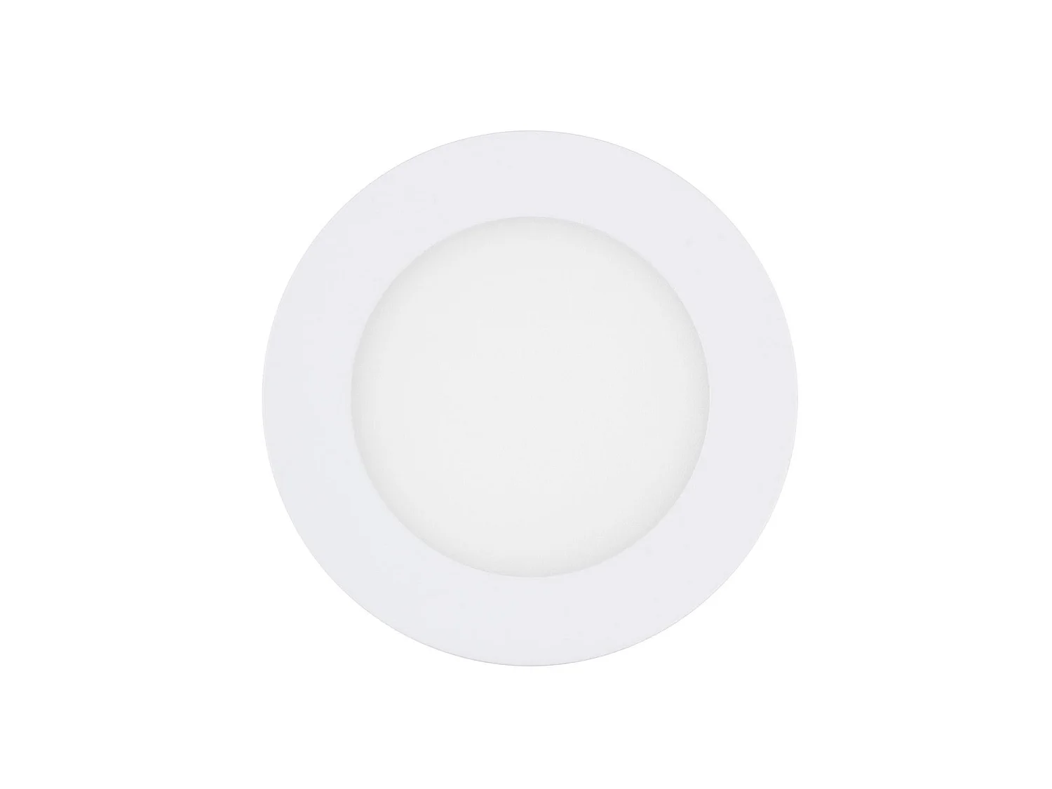 Dalle LED 6W Ronde SuperSlim Coupe Ø 110 mm (Pack 5) 3000K Blanc chaud