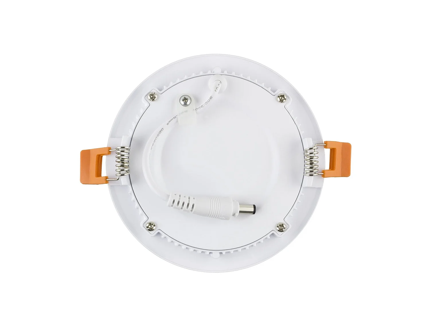 Dalle LED 6W Ronde SuperSlim Coupe Ø 110 mm (Pack 5) 3000K Blanc chaud