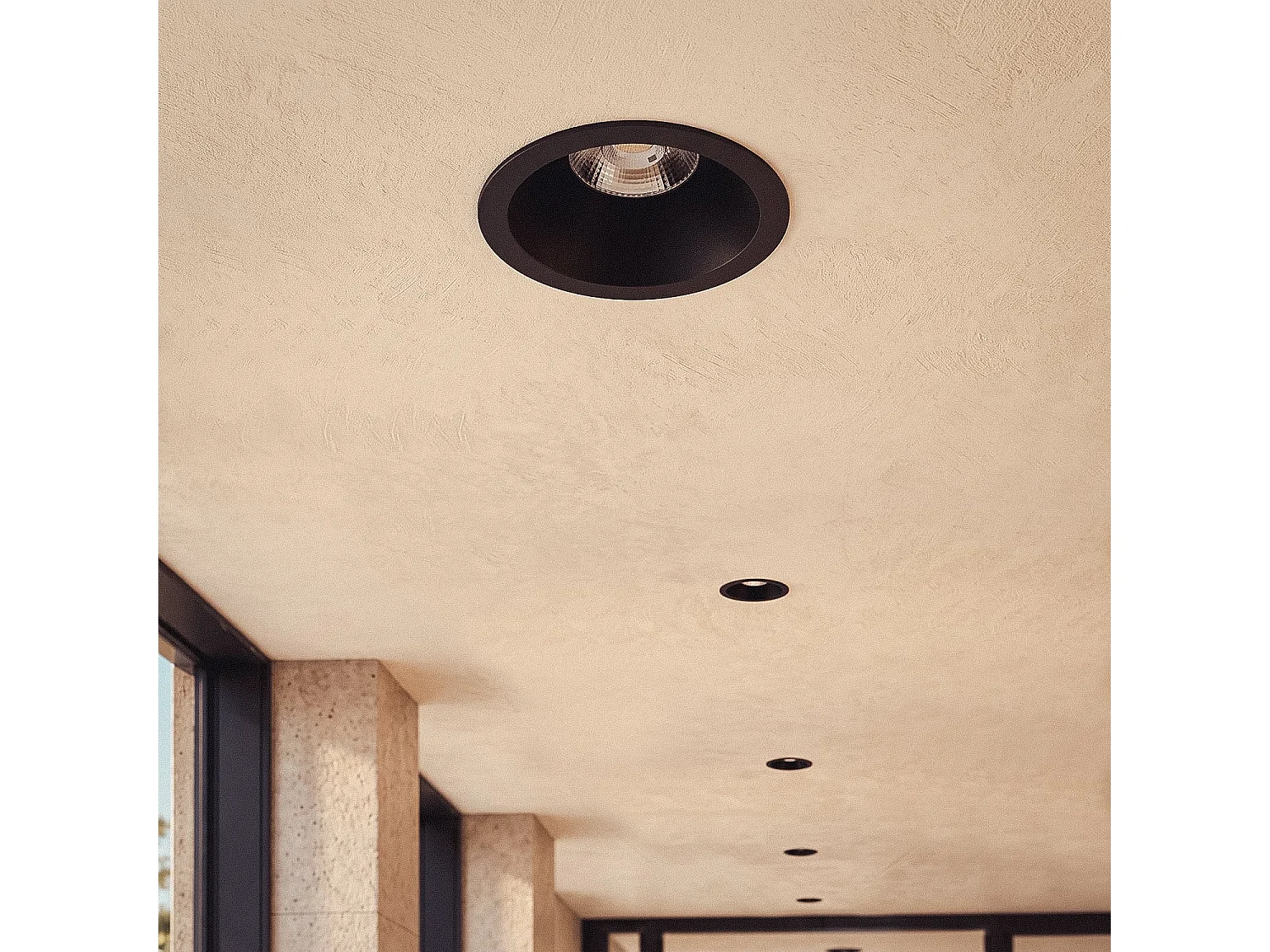 Foco Downlight LED 5W / 7W Cónico Areni Corte Ø 65 mm 2700K Rojo Blanco Cálido 7 W